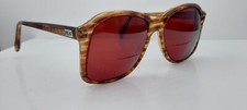Vintage Wimbeldon Eyewear Brown Oval Horn-Rim Sunglasses Hong Kong FRAMES ONLY