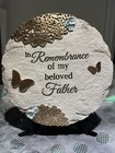 Garden Stepping Stone Rememberance Of Father