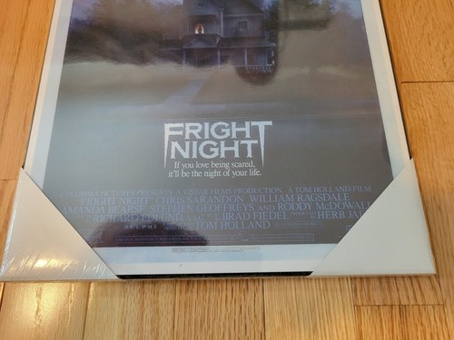 Fright Night Wandbild Film hängendes Bild 11 x 17 massives Gesicht - Bild 2 von 4