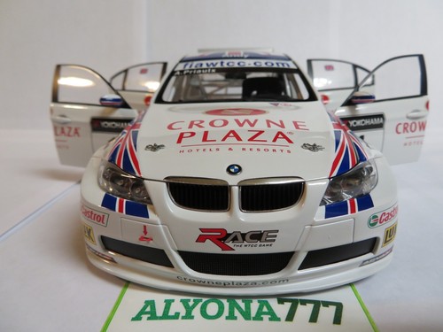 AUTOart 1/18 BMW 320si E90 2007 Winner #1 WTCC Touring Car DIECAST CAR MODEL - Picture 2 of 12