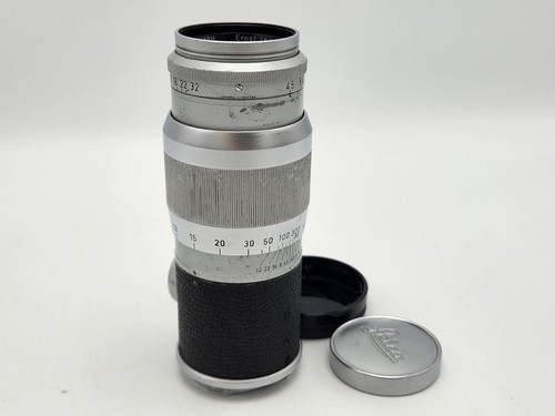 Vintage Leica Leitz Hektor 135mm 13.5cm F4.5 Prime Lens w/ Caps, M Bayonet Mount - Picture 4 of 10