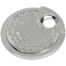 Ramp Type Spark Plug Gauge - Mechanics Plug Gap Tool - Imperial & Metric
