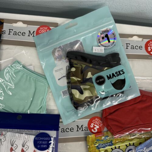 20 Packages of Kid Face masks NEW Mix variety See pics - Picture 6 of 12