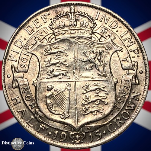 Great Britain 1915 Half Crown GB1251 - Picture 2 of 2