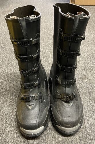 Red Wing Rubber Boot Covers Overshoe Men’s Size 6 Buckle - 第 1/5 張圖片