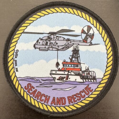 Pille_goes_SAR PATCH marine, aviateur de marine, armée allemande, hélicoptère de sauvetage aérien
