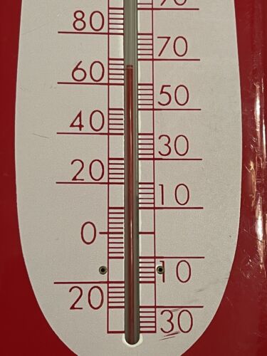 Vintage Coca-Cola retro THERMOMETER Soda Pop ADVERTISING Metal Sign - Picture 3 of 21