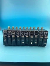Square D QOB130 Circuit Breaker 30 Amp 1 Pole 120VAC QOB Bolt On 30A (LOT OF 10)