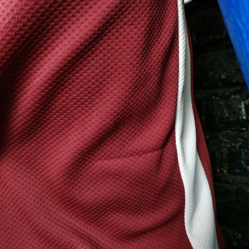 Heart Of Midlothian Hearts Training Jersey Polo Burgundy Puma Shirt Mens Size S - Picture 9 of 12