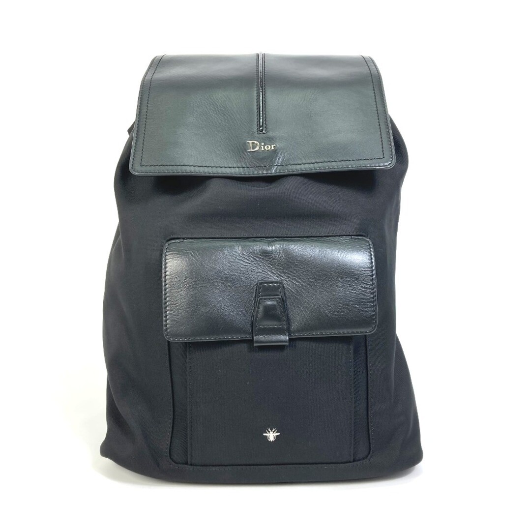 Dior Homme 1Moba062 Bee Motion Backpack Rucksack Canvas Leather Black eBay