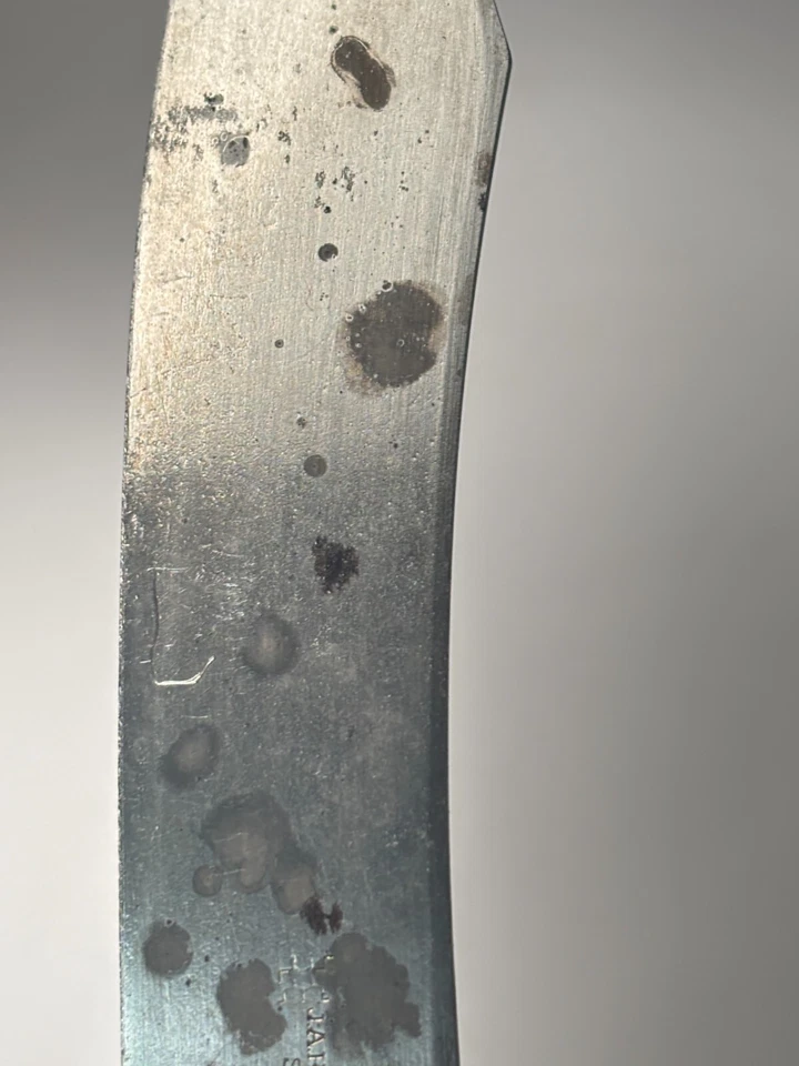 Vintage J. A. Henckels Twin Stag Antler Handle Chef carving Knife Germany 9.25" - Image 3 of 4