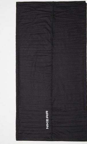 NIKE AIR NECK WRAP BLACK SPORTS BREATHABLE SNOOD RUNNING FOOTBALL NEW ONE SIZE - Picture 3 of 4