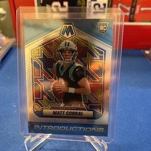 2022 Panini Mosaic Matt Corral Introductions RC Carolina Panthers