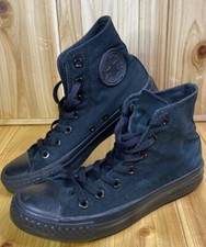 Converse All Star Chuck Taylor High Top Shoes (M3310C), Triple Black, Men’s 6