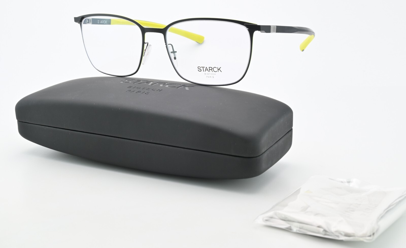 STARCK EYES MIKLI Brille SH2028 M 0007 55-17 145 Прямоугольник Biotech Paris Италия