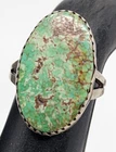 Native American Sterling Silver Turquoise Ring Size 5.5 Vintage