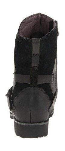 3 noir cuir Uk femmes pour noir Premium Low en Teva Delavina Botte vXqf8f