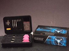 CUESOUL Steel Tip 90 Tungsten Darts - Includes All Accessories with Case
