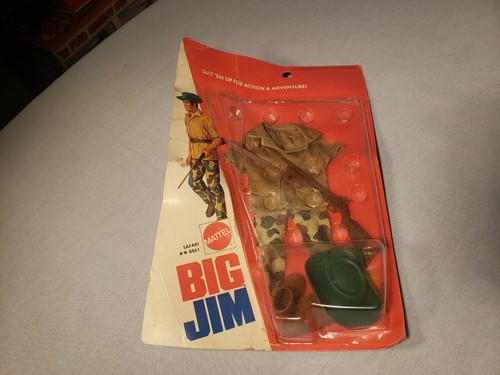 Vintage MATTEL BIG JIM SAFARI OUTFIT No. 8861 NEW OLD STOCK FACTORY SEALED 1973 - Picture 1 of 18