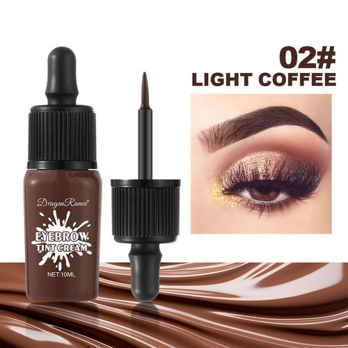 Peel-off Dye Eyebrow Gel Semi-Permanent Waterproof Sweatpr F9F4 Tint Tattoo V0A1 - Picture 3 of 15