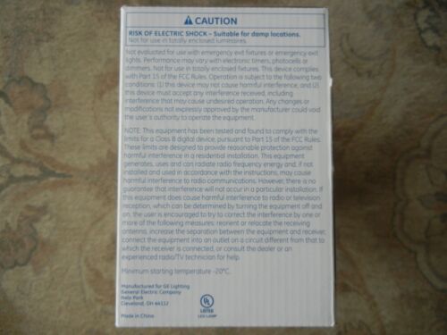 GE LED 85W Indoor Floodlight Soft White Dimmable LED BR40 9 Bulbs 3-3pks NEW! - Picture 7 of 7