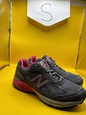 New Balance 990 V4 Womens Size 8.5D Gray Athletic Running Shoes Sneakers W990GP4