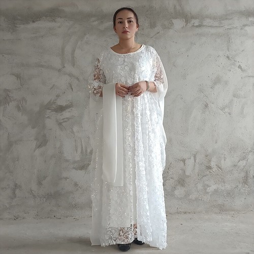 African Dashiki Women Long Dress Plus Size Abaya Kaftan Dubai Batwing Party Gown - Picture 90 of 135
