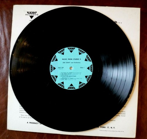 Vtg MCM  "MUSIC FROM STUDIO X" Easy Jazz LP Vinyl Record 1020 Joe Leahy ULP129  - Picture 3 of 3