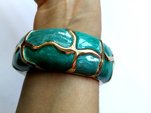 Rigid Bracelet Jewelry Woman Elegant Jewel Luxury Fashion Accessorie Dragon Skin - Picture 7 of 24