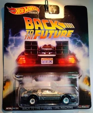 2019 Hot Wheels Back To The Future Time Machine 1:64 Delorean VHTF!