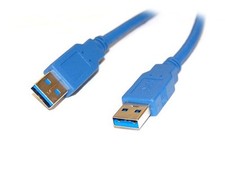Bytecc USB3-06AA-B USB 3.0 CABLE - Type A Male to Type A Male 6 FT. Cable