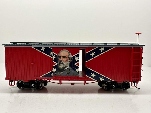 On30 Scale Bachmann Hawthorne Box Car Train & Transformer GEN ROBERT E LEE. - Picture 1 of 7