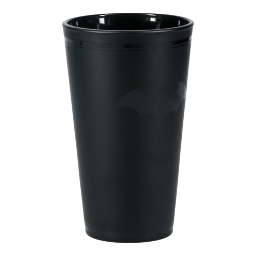 Batman Logo Drinking Glass Cup Tumblers Black Set of 2-15 fl oz - Picture 4 of 4