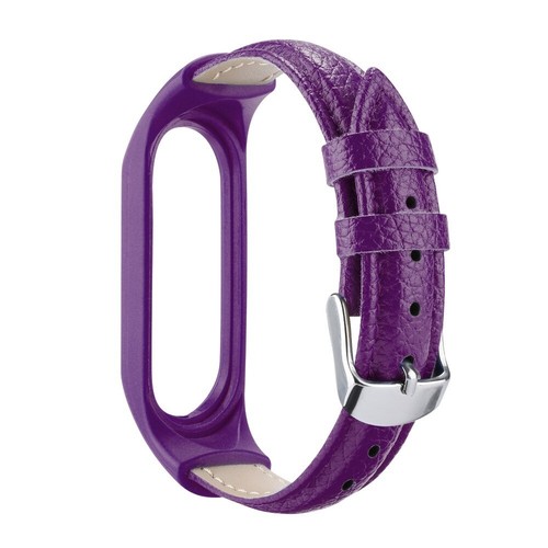Replacement Leather Strap Bracelet for Xiaomi Mi Band 7 6 5 4 3 Smart Band - Picture 21 of 21