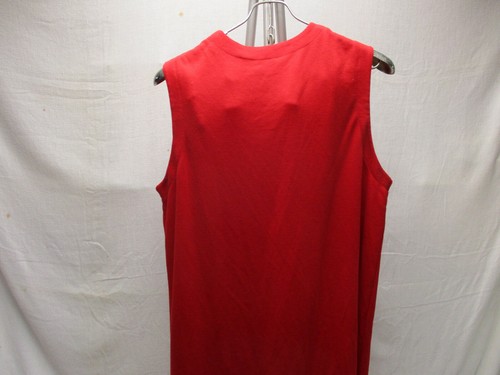 Edición Limitada Unidades Rojo Sin Mangas Vestido Combo Jaclyn Falda Deportiva Hecha en EE. UU. - Imagen 4 de 8