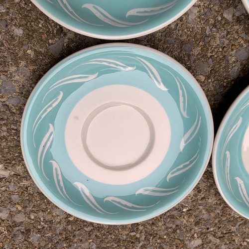 4 Jackson China Paul McCobb Saucers - Picture 3 of 8