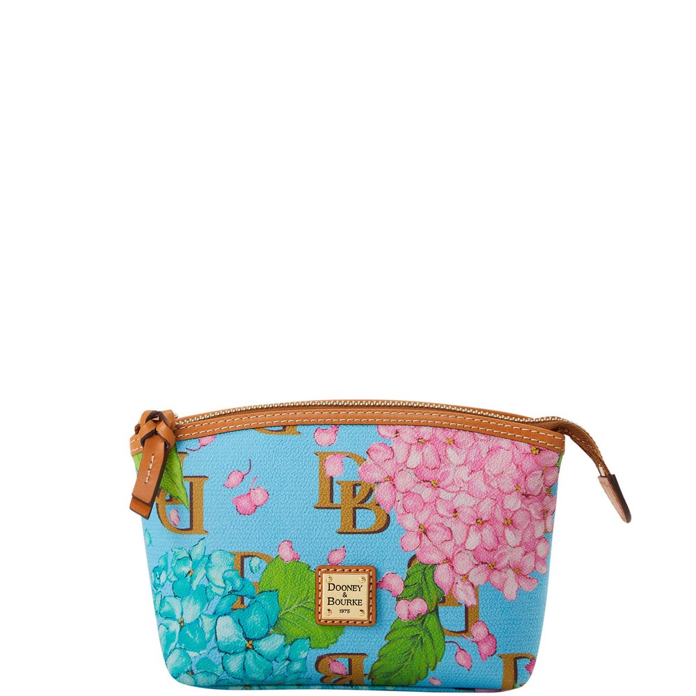 Dooney & Bourke Hydrangea Monogram Cosmetic Case