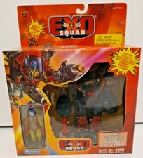 Figura de acción Exosquad Marsala 1995 de colección con marco electrónico Sub-Sonic Scout sin usar, en caja
