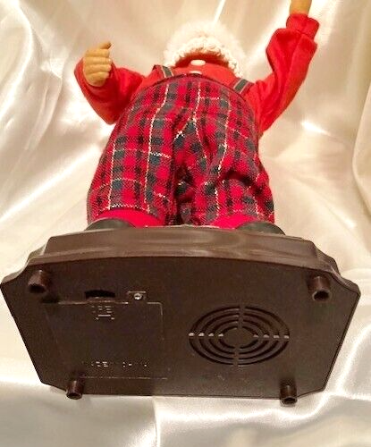 Weihnachtsmann – singt – tanzt – Merry Christmas – vintage – beweglich - RAR - Bild 8 von 9