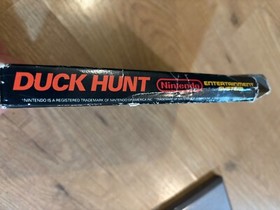 Duck Hunt Nintendo NES Boxed Box Sticker Seal CIB Complete