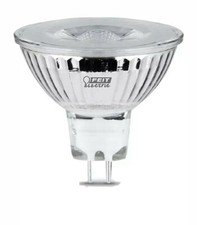 Feit Electric LED 50W=6.6W Bulbs 5000k Daylight 500 Lumens MR16 GU5.3 Base Dimm