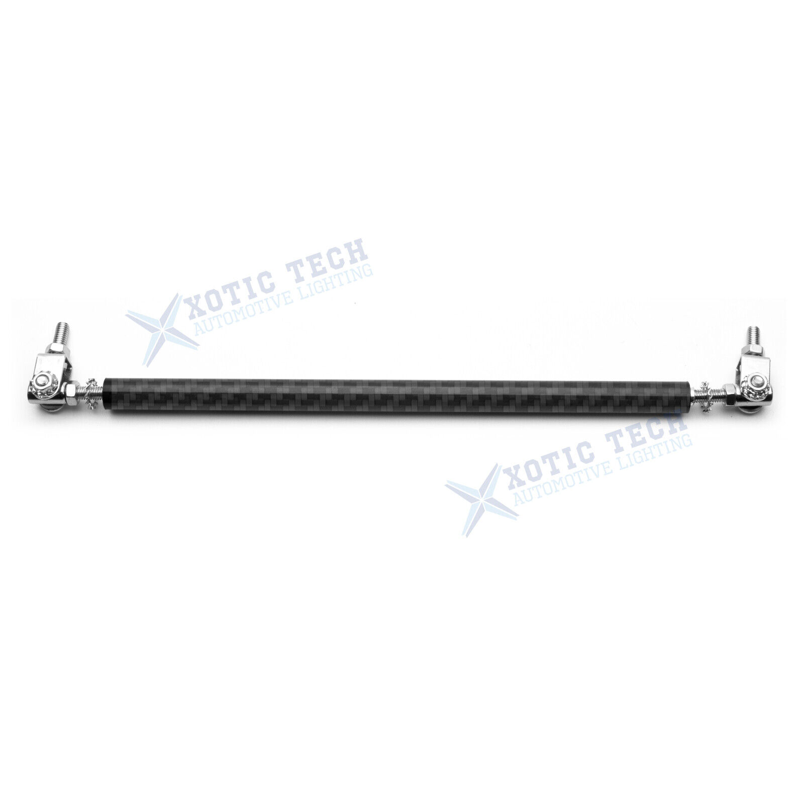Carbon Fiber Pattern Car Bumper Lip Splitter Rod Support Stabilizer Bars 10