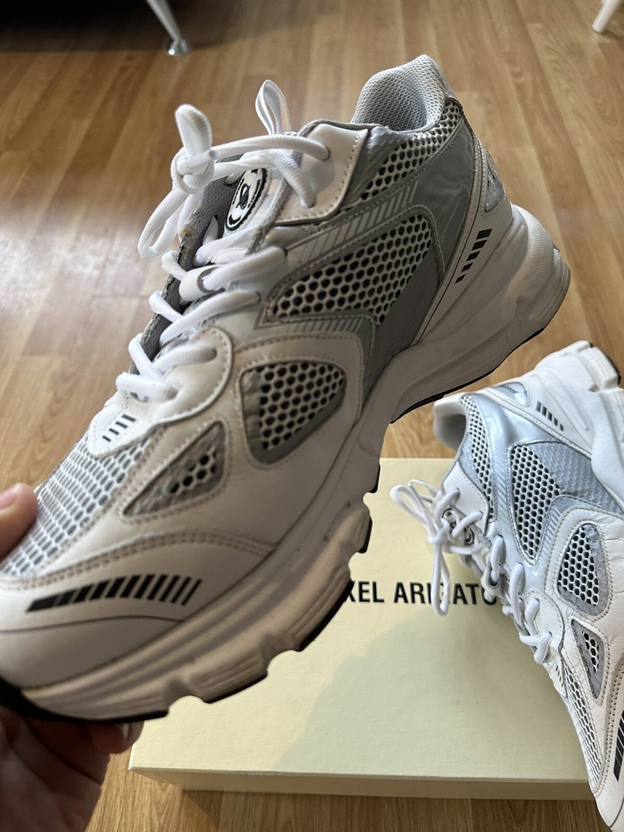 Axel Arigato Marathon Runner White Grey - UK 9.5 | eBay