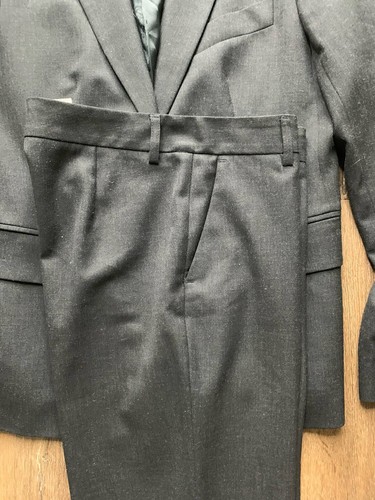 Zara Women Grey Trouser Suit Size 14 Smart Business Career - Picture 9 of 10