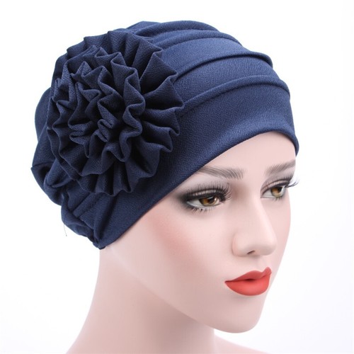African Stretch Head Wrap Indian Hat Women Braid Hijab Turban Chemo Cap Headwear - Picture 4 of 7