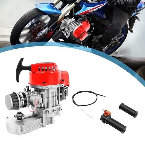 49cc Two-stroke Engine,Pocket Motorcycle Single Cylinder Pull Rope Start Motor - Picture 7 of 18