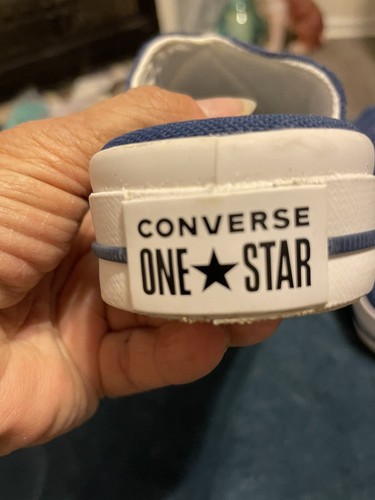Converse One Star Sandal Slides Sip Navy Size 5 Suede Slip Women’s 564147C. S 1 - Picture 7 of 7