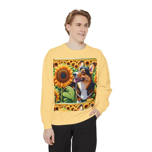 Unisex Garment-Dyed Sweatshirt - Picture 16 of 57