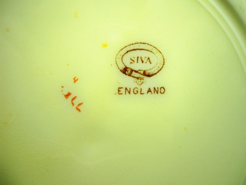 Rare Antique Floral SIVA 4852 Wedgewood Davenport English Porcelain 9" Plate - Picture 12 of 12