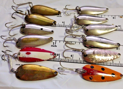 12 pack Dardevle Spinnie Trout Salmon Fishing Lures - Picture 5 of 7